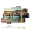 quadro con immagine di firenze - version: 10 pannelli 173x114cm