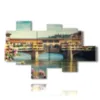 painting with image of florence - version: 8 pannelli 175x112cm
