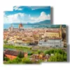 bild mit bild florenz - version: 5 pannelli 102x93cm