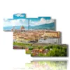 bild mit bild florenz - version: 7 pannelli 150x102cm