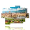bild mit bild florenz - version: 9 pannelli 164x114cm