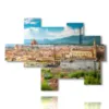tableau avec image florence - version: 8 pannelli 171x126cm