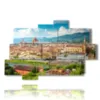 tableau avec image florence - version: 10 pannelli 173x114cm