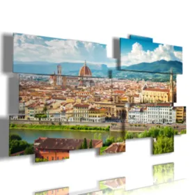 Cuadro con imagen de Florencia