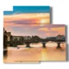 bild mit bildern von florenz ponte vecchio - version: 5 pannelli 102x93cm
