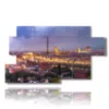 bild mit foto florenz nacht - version: 7 pannelli 157x90cm