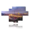 painting with photos florence night - version: 7 pannelli 171x104cm