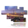painting with photos florence night - version: 8 pannelli 178x111cm