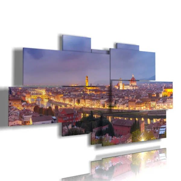 Gemälde Florenz Nacht