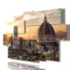 quadri firenze al tramonto