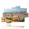 tableau avec des images de la ville de florence - version: 10 pannelli 173x114cm