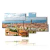 tableau avec des images de la ville de florence - version: 8 pannelli 184x100cm