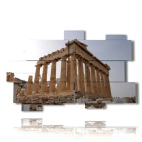 Foto des alten Athenes