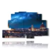 tableau avec images florence la nuit - version: 9 pannelli 173x103cm