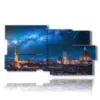 tableau avec images florence la nuit - version: 10 pannelli 183x100cm