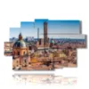 moderne stadtbilder in bologna - version: 9 pannelli 171x108cm