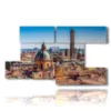 modern city paintings in bologna - version: 8 pannelli 173x100cm