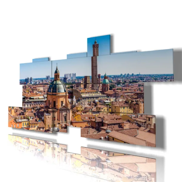 paintings of modern cityscapes