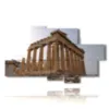 bild mit foto das antike athen der parthenon - version: 8 pannelli 184x107cm