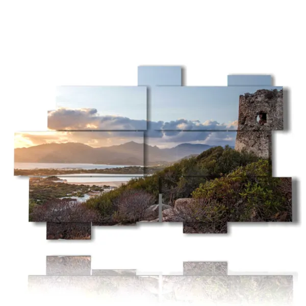 Gemälde über die Stadt