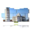 quadro con immagini di citta bellissime pisa - version: 11 pannelli 198x112cm
