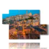 bild moderne staedte matera basilikata - version: 5 pannelli 128x85cm
