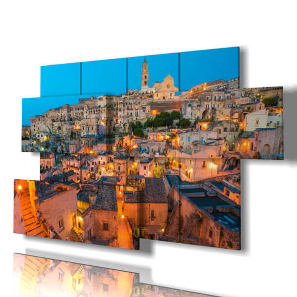 quadro moderni città Matera - Basilicata