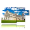 modern horizontal paintings with pisa - version: 7 pannelli 157x90cm