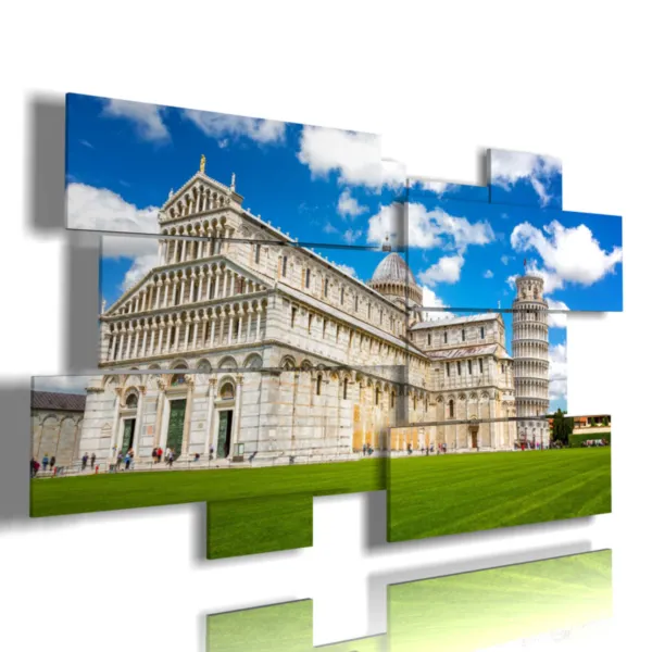 cuadros modernos horizontales Pisa