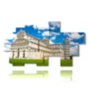 modern horizontal paintings with pisa - version: 10 pannelli 200x113cm