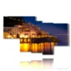 bild mit bild italienischer staedte amalfi - version: 7 pannelli 171x102cm