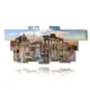 painting ancient rome overview of the roman forum - version: 12 pannelli 232x107cm