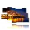 quadro con immagine citta italiane amalfi - version: 9 pannelli 180x103cm