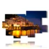 bild mit bild italienischer staedte amalfi - version: 10 pannelli 186x115cm