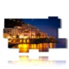 marco con imagen de ciudades italianas amalfi - version: 10 pannelli 190x110cm