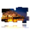 tableau avec image des villes italiennes amalfi - version: 11 pannelli 193x115cm