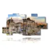 bild ubersicht ueber das forum romanum im antiken rom - version: 11 pannelli 214x107cm
