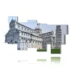 cuadro con imagenes de ciudades italianas pisa - version: 9 pannelli 195x115cm
