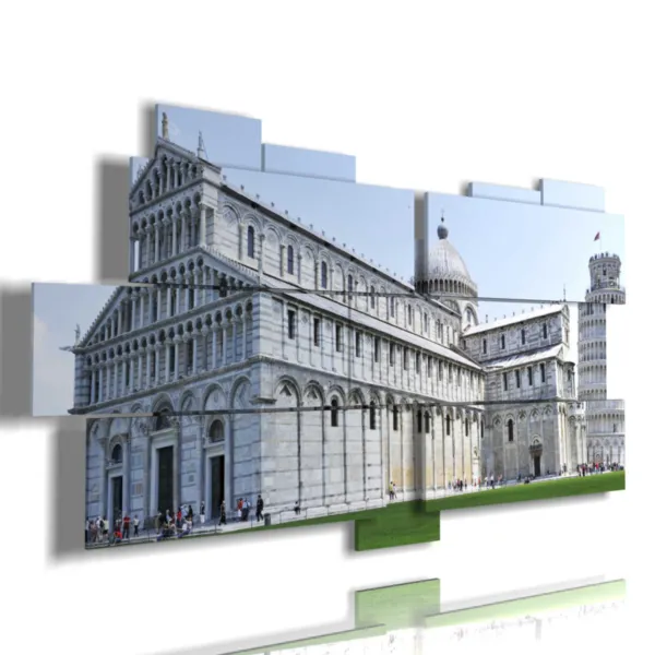 quadri con immagini di città italiane