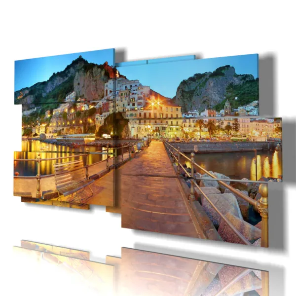 stampe di foto panoramiche città italiane