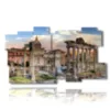 painting ancient rome overview of the roman forum - version: 11 pannelli 184x104cm