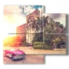 painting with photos of cuba images - version: 4 pannelli 91x85cm