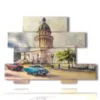 ville de tableaux cubains - version: 10 pannelli 171x127cm