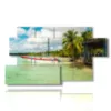 tableau avec de belles photos de cuba - version: 7 pannelli 157x90cm