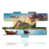 cuadro con fotos de paisajes de cuba - version: 7 pannelli 176x102cm