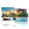 painting with photos of cuba landscapes - version: 10 pannelli 183x100cm