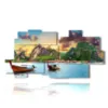 tableau avec photos de paysages de cuba - version: 11 pannelli 214x107cm