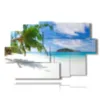 tableau avec photos de la mer de cuba - version: 9 pannelli 171x108cm