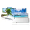 painting with photos of the sea of cuba - version: 9 pannelli 180x103cm