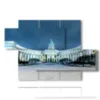 painting with photos of the city of st petersburg - version: 5 pannelli 128x85cm